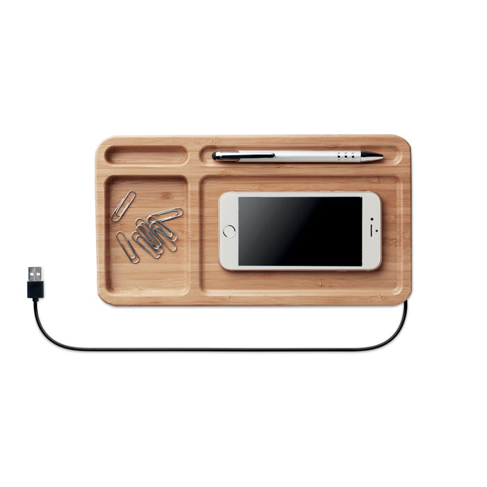Bamboo storage tray